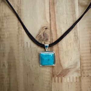 Turquoise Pendant Necklace